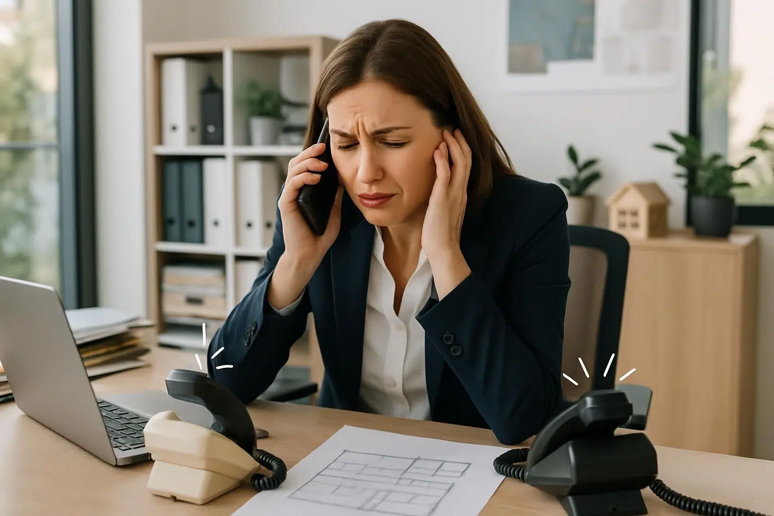 Agent commercial immobilier : un callbot trie appels entrants