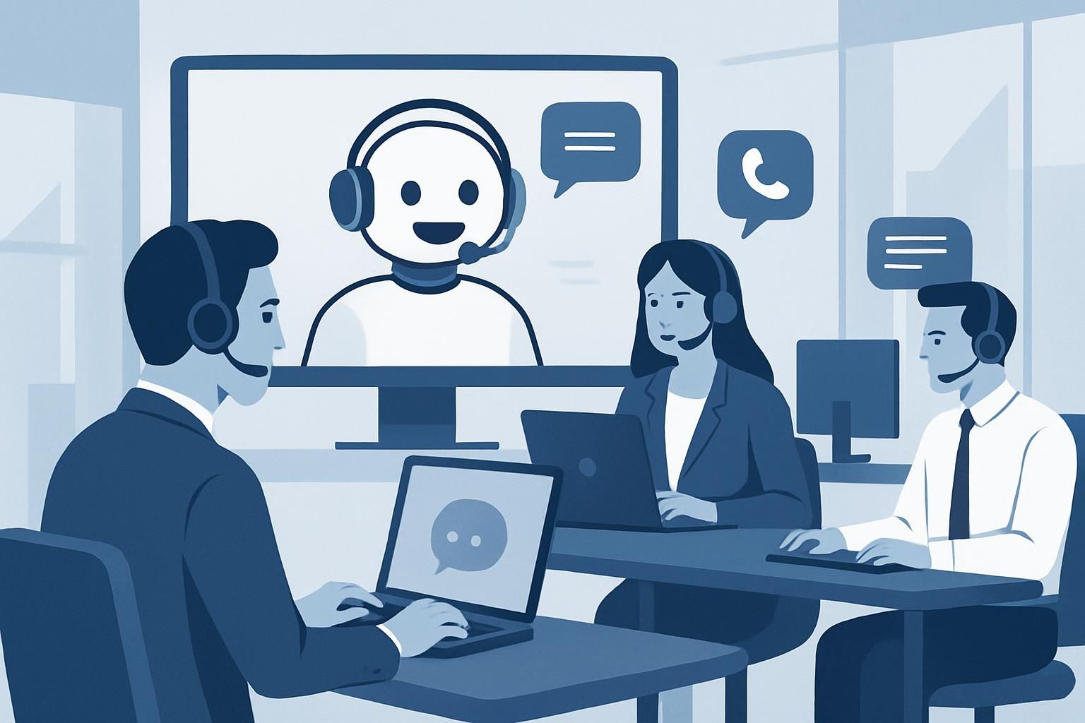 découvrez les tendances émergentes des chatbots, callbots et agents conversationnels dans le secteur des services clients, et comment ils révolutionnent l'expérience utilisateur et l'efficacité opérationnelle.
